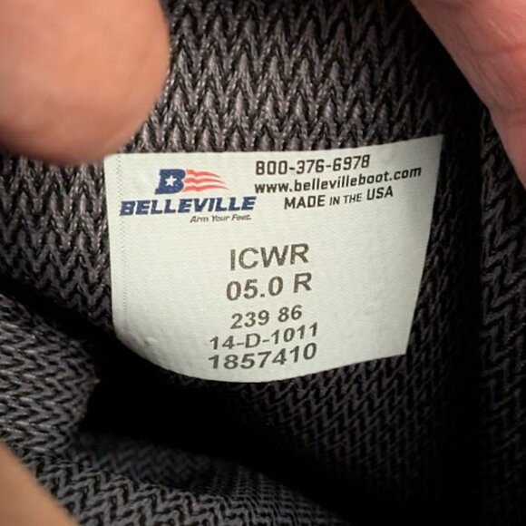 B31 BELLEVILLE Intermediate Cold Wet Weather Military Boots - Picture 13 of 16